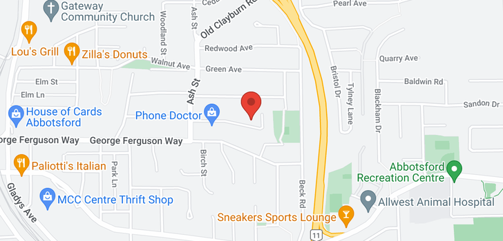 map of 34305 LARCH STREET